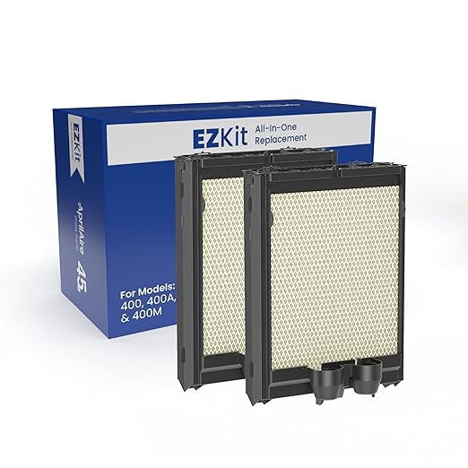 AprilAire H445EZ1 Humidifier Filter/Water Panel Assembly Replacement Kit for AprilAire Whole-House Humidifier Models: 400, 400A, 400M (2-pack) by AprilAire