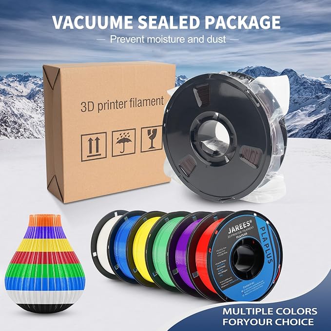 PLA Filament 1.75mm Warm Brown 1KG, Clog-Free 3D Printer Filament Dimensional Accuracy +/- 0.02mm, 1kg Spool(2.2lbs) 3D Printing Filament Fits for Most FDM 3D Printers - Image 7