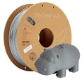 Polymaker Matte PLA Filament Fossil Grey 1.75mm 1kg 3D Printing Filament, PolyTerra 3D Printer PLA Filament by Polymaker