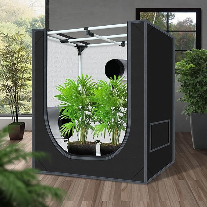 18"x30"x36" Grow Tent for Indoor Plants 600D Mylar Hydroponic High Reflective GrowTents for Plant Fruit Flower Veg Growing - Image 2