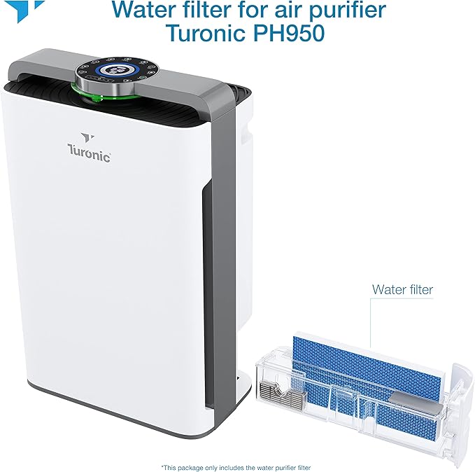 Turonic PH950_WF - Original Water Filter for Air Purifier & Humidifier, 12-Month Protection, Improves Air Quality & Humidity - Image 2