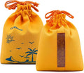 2X 1000 Gram Reachargeable Silica Gel Beads with 2 Cloth Bags, Indicating Moisture Absorber Desiccant Packs for Storage by Wisesorb