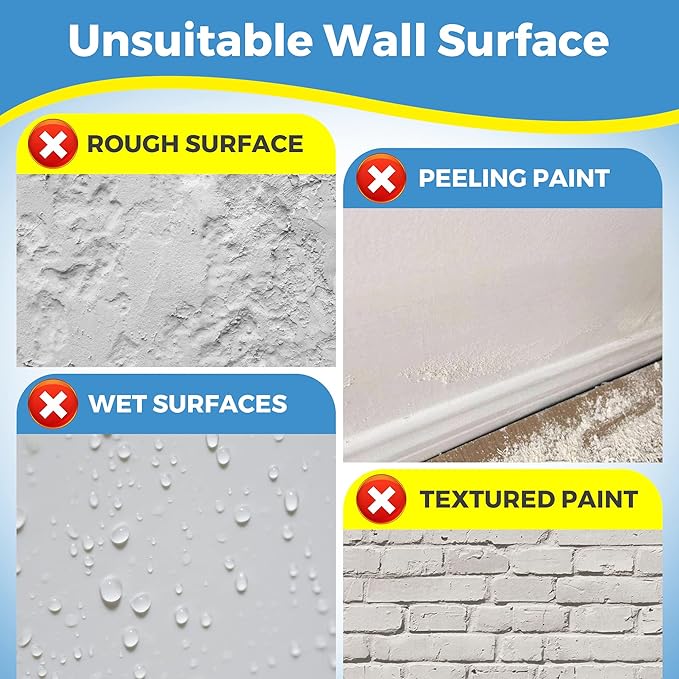 Clear Wall Protector, Non Adhesive Static Cling Removable Contact Paper, Plastic Stickers for Kitchen & Office from Trash, Chair Back, Wallpaper, Furniture, Door Scratch Dog Cat 6.6ft - Image 7