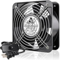 GDSTIME AXIAL Fan 15050, 110V 120V AC 150mm x 150mm x 50mm Fan, Ventilation Exhaust Projects Cooling Fan by GDSTIME