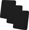 Easy-Going Stretch Individual Chair Couch Cushion Cover Sofa Cushion Furniture Protector Sofa slipcover Soft Flexibility with Elastic Bottom (3-Piece Sofa Cushion Cover, Black) by Easy-Going