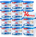 14 Pack Moisture Absorbers, 14 OZ Humidity Absorber Bucket, Moisture Absorbers for Closet, Dehumidifier Bucket for Wardrobes, Kitchens and Bathrooms, Fragrance Free Humidity Absorber by Unknown