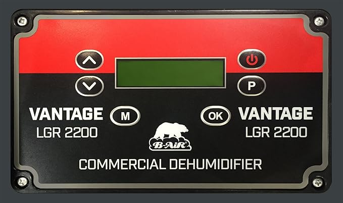 B-Air VG-2200 225 Pint Commercial LGR Dehumidifier for Water Damage Restoration Equipment Mold Remediation, Blue - Image 5