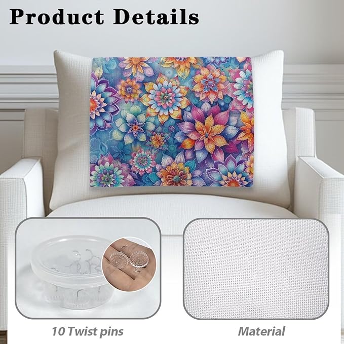 Tropical Flower Sofa Headrest Covers Anti-Fade Protective Sofa Covers Pet-Scratch Resistant Recliner Backrest Cover 16.53 x 26.18 in Furniture Protector for Office Living Room - Image 5