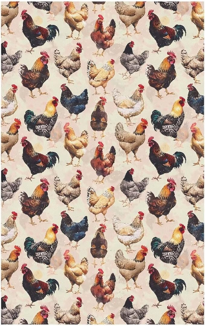 Rooster Headrest Cover for Sofa Recliner Washable Fabric Couch Slipcover Scratch Hair Resistant Furniture Protector for Sofa Couch - Image 6