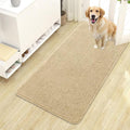 OLANLY Dog Door Mat for Muddy Paws 44x24, Absorbs Moisture and Dirt, Absorbent Non-Slip Washable Doormat, Quick Dry Chenille Mud Mat for Dogs, Entry Indoor Entryway Carpet for Inside Floor, Sand by OLANLY