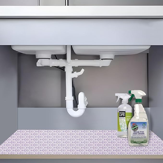 12" W x 120" L Floral Drawer and Shelf Liner for Cabinets, Non-Adhesive Strong Grip Non-Slip Flower Shelf Cabinet Kitchen Shelf Liners for Kitchen Cabinets - Image 9
