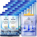 Dry & 20 Packs [Net 14 Oz/Pack] Moisture Absorbers Dehumidifiers for Home Dehumidifier Basement Bedroom Small -, DDHM-20 Pack(Large), Blue White by DryDry