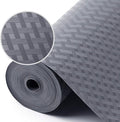 Shelf Liners for Kitchen Cabinets Refrigerator Liners Waterproof & Oil-Proof Kitchen Cupboard Liner Non-Slip Drawer Mats EVA Non Adhesive Fridge Liner for Shelves - Gray 11.8 x 236.2 Inches by StaHom