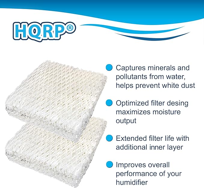 HQRP Humidifier Wick Filter Compatible with Sears Kenmore 14804 / D18-C / D18C / 32-14804/42-14804 Replacement, 4-Pack - Image 3