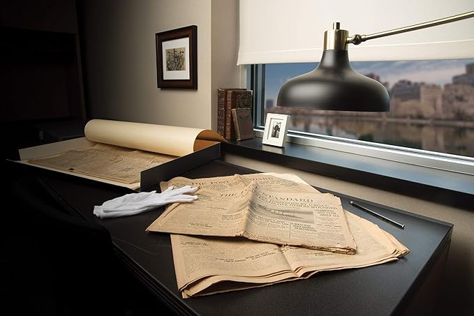 Gaylord Archival White Newspaper Preservation Kit - 13W x 18L x 3" H - Image 3