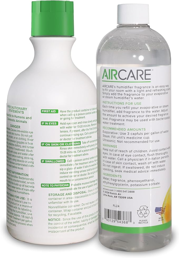 Lemon Fresh Humidifier Fragrance and Bacteriostat Combo Pack - Image 2