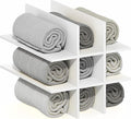 Furinno Cubicle Cube Insert, 9-Compartment Cube Organizer, Geometric Shelf Accessory, Fits into Furinno Triple Thick Cubes, IKEA Kallax, for Organizers and Storage, White by Furinno-FitsYourSpaceFitsYourBudget
