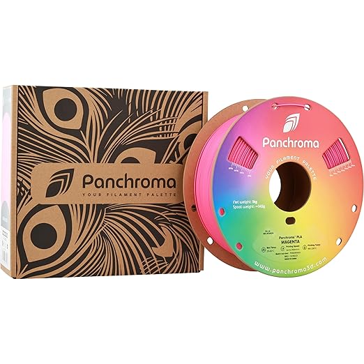Panchroma PLA Magenta 3D Printer Filament, 1.75mm, 1kg Spool, Easy to Print, High Speed Printing, Tangle Free, AMS Compatible, Perfect for Toys, Decor, Miniatures, Models & Cosplay - Image 8