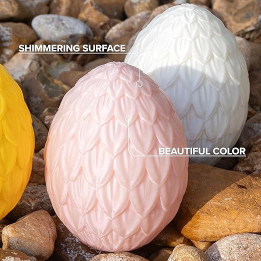 Polymaker Panchroma Celestial PLA Filament, Celestial Light Pink 1.75mm 3D Printing Filament, Shiny Glittering 3D Printer PLA Filament, Fit Most FDM 3D Printers, 1kg Spool (2.2lbs) - Image 3