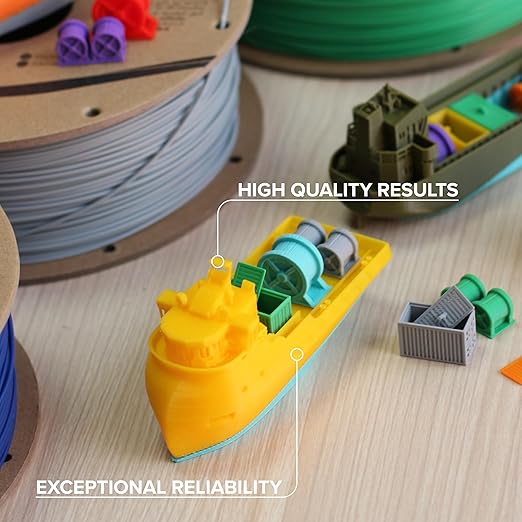 Panchroma PLA Yellow 3D Printer Filament, 1.75mm, 1kg Spool, Easy to Print, High Speed Printing, Tangle Free, AMS Compatible, Perfect for Toys, Decor, Miniatures, Models & Cosplay - Image 3