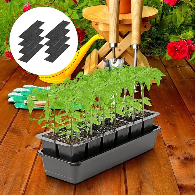 Capillary Mats – Greenhouse Plant Watering Mats, Absorbent Growing Pad | Wicking Fabric Capillary Pad, Seed Starting Moisture Control Mat, Bench Liner, Gardening Watering Organizer - Image 2