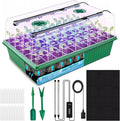 Seed Starter Tray, 60-Cell Self-Watering Seed Starter Kit with Grow Light and 4.07” Humidity Dome, Indoor Plant Starter Trays for Seed Germination & Gardening Supplies by NEWTKITS