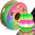 Polymaker Panchroma Gradient PLA Translucent Magenta and Green 3D Printing Filament, 1.75mm 1KG, Premium Gradient PLA, Easy to Print, AMS Compatible, Perfect for Lamp Shades, Vases, Ornaments by Polymaker