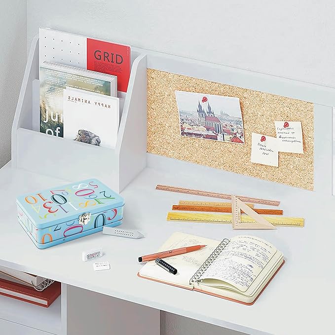 DAHO Metal Storage Box with Hinge for Office, School, Home, Makeup, Arts & Crafts and Accessories (Numbers) - Image 3