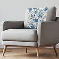 Blue Peony Fashion Headrest Cover for Small Recliner Non-Slip Head Rest Protector for Sofa Couch No-Fading Fabric Furniture Slipcover Home Decorations by Unknown