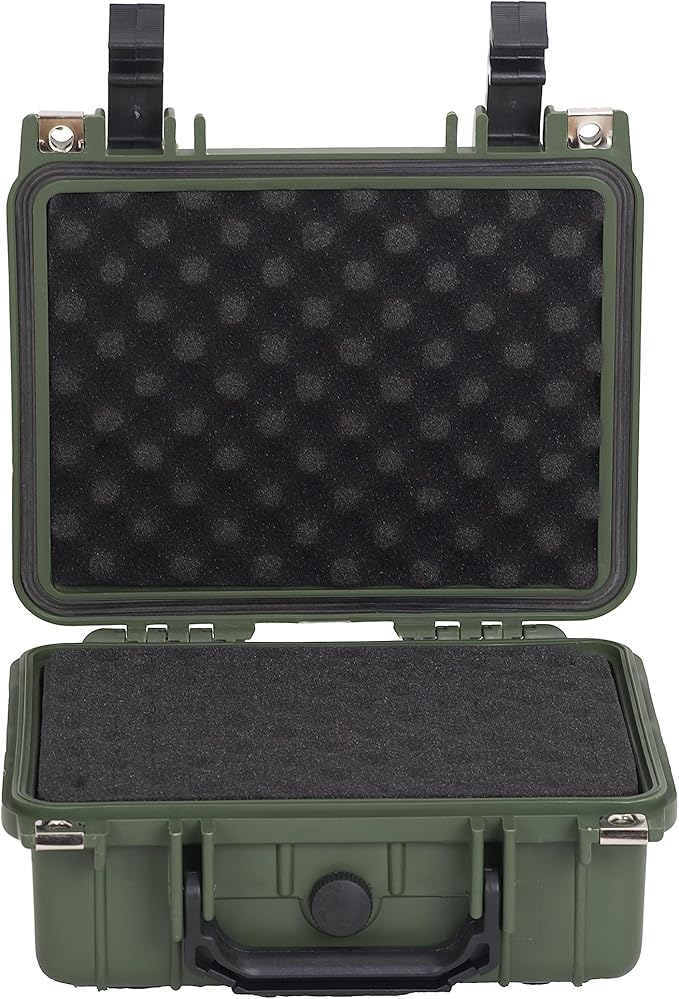 MEIJIA Portable All Weather IP67 Waterproof Protective Case,Hard Camera Case,Dry Case with Customizable Foam,Fit Use Of Drones,Camera,Equipments,10.62 x9.68x4.87inches - Image 6