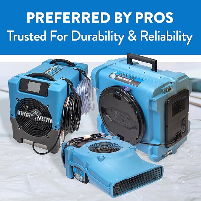 Dri-Eaz LGR 6000Li Commercial Dehumidifier with Pump, Portable Industrial Dehumidifier (F600) - Image 3