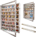 18*24 Large Shadow Box Frame with Removable Shelves,White Shadow Boxes Display Cases for Small collectables，Deep Memory Box Display Case Trinket Shelf for Collection，Coins，Miniatures Figures by Unknown