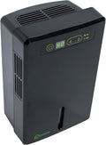 LOCKDOWN Automatic Dehumidifier with Quiet Operation, Drain Hose and Self Monitoring Controls for Humidity Control in Small Rooms, Safes and Closets by Lockdown