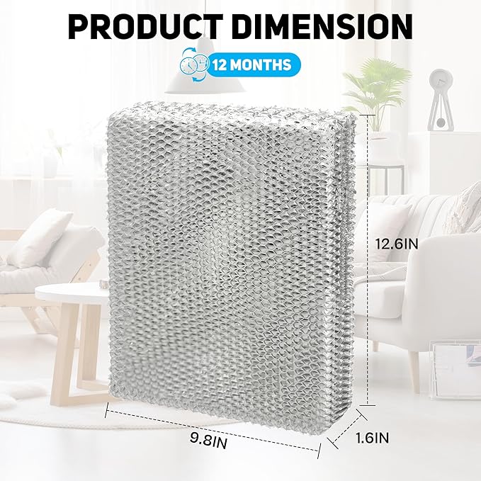 TOMOON 35 Water Panel Replacement for April. aire Humidifier, Aluminum Material Compatible with 700 600 300 350 360 560 560A 568 600A 600M 700A 700M 760 760A 768,2 Pack - Image 5