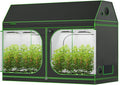VIVOSUN R846 4x8 Grow Tent, 96"x48"x72" Roof Cube Tent with Observation Window and Floor Tray for Hydroponics Indoor Plant for VS4000/VSF4300 by VIVOSUN