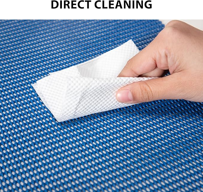 Shelf Liners for Cabinets-Drawer Liner Cabinet Liners for Shelves Kitchen,Non-Adhesive,Non-Slip,Blue,12 x 48 inch - Image 5