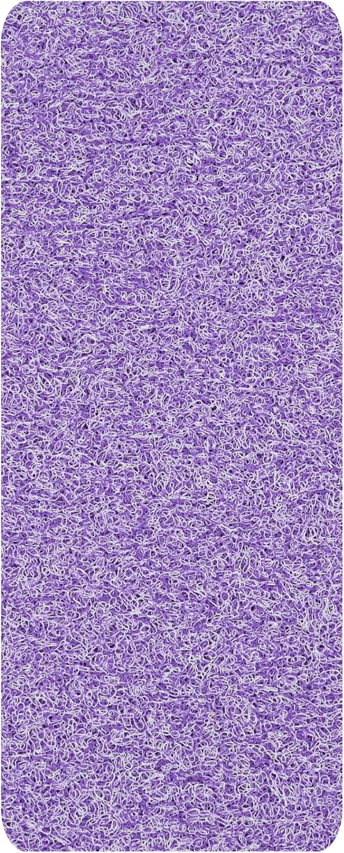 Non Slip Bathtub Mat Shower Mat for Tub - Loofah Bath Mats for Bathroom - 31x16 Bathtub Floor Mat - Textured Anti Slip Bath Mat Without Suction Cups - Secure Mat for Wet Areas (31x16 Purple) by ENKOSI