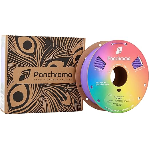Panchroma PLA Purple 3D Printer Filament, 1.75mm, 1kg Spool, Easy to Print, High Speed Printing, Tangle Free, AMS Compatible, Perfect for Toys, Decor, Miniatures, Models & Cosplay - Image 8