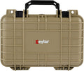 Eylar Protective Gear and Camera Hard Case Waterproof Dry Box with Foam 11.6 Inch 8.3 Inch 3.8 Inch (Tan) by Eylar