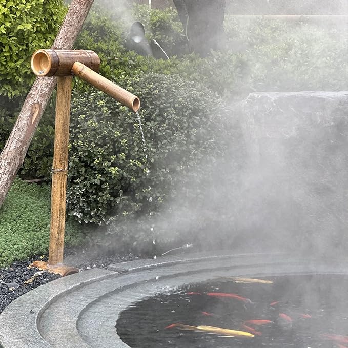 Mist Maker, DC 12V Interface Indoor Fountain Mister Foggers Fountain Landscape Atomizer Humidifier Fog Making Machine for Rockery Fishtank Birdbath Decor - Image 9