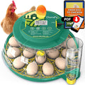 Dural's DX5® | Professional 18 Egg Incubator with Automatic Turning & Humidity Control | FCC Certified Egg Incubator | for Chicken, Quail, Duck Eggs | Precise Temperature | Easy to Clean (18 Eggs) by dural%27s
