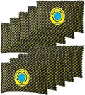 100g Rechargeable Desiccant Pack of 10,Moisture Absorber for Storage Bins,Gun Safes,camper and Cars,Desiccant Dehumidifier for Closets,Drawer,Luggage and Small Spaces by QBmallsbuynow