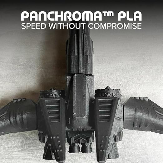 Panchroma PLA Steel Grey 3D Printer Filament, 1.75mm, 1kg Spool, Easy to Print, High Speed Printing, Tangle Free, AMS Compatible, Perfect for Toys, Decor, Miniatures, Models & Cosplay - Image 2