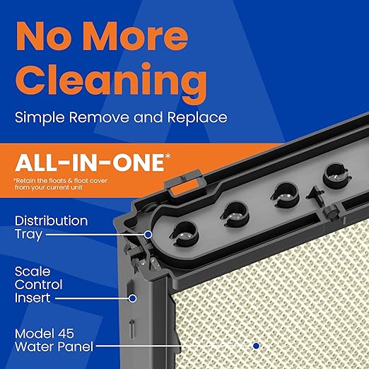 AprilAire H445EZ1 Humidifier Filter/Water Panel Assembly Replacement Kit for AprilAire Whole-House Humidifier Models: 400, 400A, 400M (2-pack) - Image 3