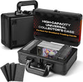 FunGuys Modern Graded Card Storage Box, Black Aluminum, Holds 43 Slabs, Sports & Pokemon Cards, PSA, BGS, SGC, 11 x 7 x 4.7 Inches by FunGuys