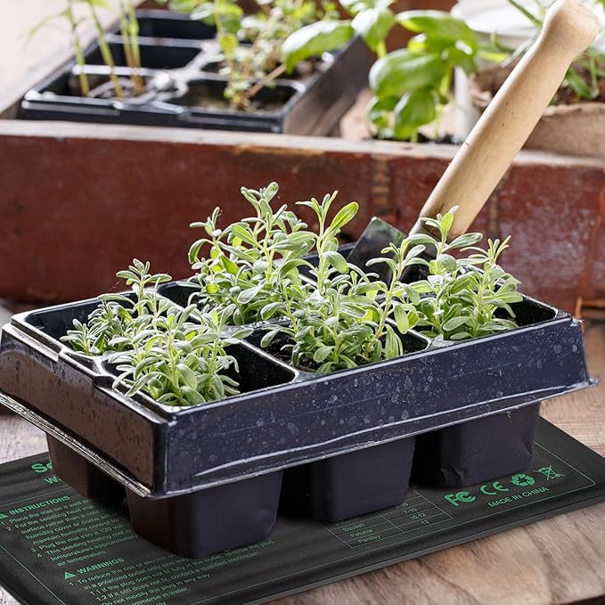 Seedling Heat Mat 4 Pack, MET Certified Heating Mat for Plants Grow Seed Starting Greenhouse, Waterproof Durable Germination Warm Hydroponic Heating Pad - Image 6