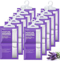 CLEVAST Moisture Absorbers Packets 10 Pack, Dehumidifier Bags for Closet, Scented Hanging Humidity Absorber in Wardrobes, Bedrooms, Bathrooms (Lavender) by CLEVAST