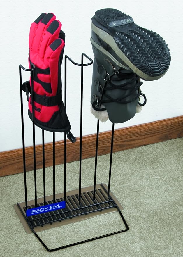 Rack'Em Boot & Glove Drying Rack, Black - Image 2