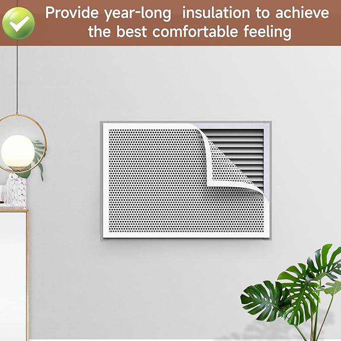 BJADE'S Sound Deadening Kit for Vent,Soundproofing Mats and Vent Covers for Reducing Noise and Dampening Vibration of HVAC Vent & Duct,Including 2 Pcs Sound Deadening Mat and 10"× 14" Vent Covers - Image 5