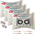 Checkered Flag 4-10-CFTB Tire Balancing Beads for Trucks Ceramic Beads, 4 Packs of 10oz Kit, Automatic Adjusting for Smooth Vibrations in Semi, Light Duty Trucks, Off-Road Vehicles, Motorcycle Wheels by CheckeredFlag